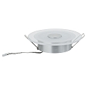 Paulmann Inbouwarmatuur PREMIUM LINE WHIRL LED rond IP23, aluminium  450lm 3000K