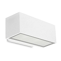 outdoor wall luminaire AFRODITA LED DOUBLE EMISSION - 22CM up / down, switchable IP66, white 