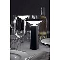 LEDS C4 table lamp COCKTAIL LED with touch dimmer, conical IP20, black dimmable