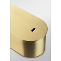 LEDS C4 Tafelarmatuur PERLINA TABLE met USB-aansluiting, CCT Switch, met stekker, met aanraakdimmer IP20, goud mat dimbaar