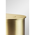 LEDS C4 Tafelarmatuur PERLINA TABLE met USB-aansluiting, CCT Switch, met stekker, met aanraakdimmer IP20, goud mat dimbaar