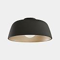wall and ceiling luminaire MISO � 433MM E27 IP20, black matt dimmable