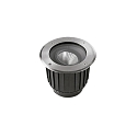 floor recessed luminaire GEA COB 125 adjustable, passable, on/off IP65, stainless steel 