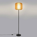 LEDS C4 floor lamp VIVA E27 IP20, light wood, black