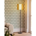 LEDS C4 floor lamp VIVA E27 IP20, light wood, black