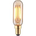 Filamentlamp T25 TUBE GOLD schakelbaar T25 helder E14 2,5W 180lm 1800K 320� CRI 80-89 