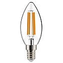 LED Filament Lamp Candle C35, E14, 4,5W, 2700K, 470lm
