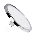 LED diffuser lamp �11cm, GX53, 8W 2700K/4000K 650lm, chrome