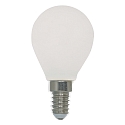 Filamentlamp standaardvorm WHITE P45 E14 4,2W 470lm 4000K 320� CRI 80-89 
