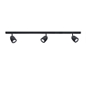 1-fase spot DESIGNLINE BELL KIT set van 3 GU10, zwart