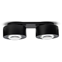 Spot EASY LENS DOUBLE LED Dim-To-Warm IP20, zwart dimbaar