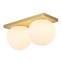 wall and ceiling luminaire PALLA MINI IP20, brass dimmable