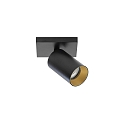 Lumexx Plafondarmatuur SPOTON 1 1-vlams GU10 IP20, zwart
