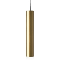 pendant luminaire TUBE FLEX PENDANT GU10 IP20, brass