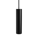 pendant luminaire TUBE FLEX S25 GU10 IP20, black