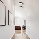 Lumexx Plafondarmatuur MOON C450 LED IP20, zwart dimbaar