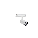 3-fase spot MARCO 2 MIDI DBT draaibaar, roteerbaar IP20, gepoedercoat, transparant, wit 