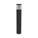 Lichtpaal POLLA E27 IP54, antraciet dimbaar