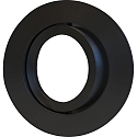 Plafondinbouwarmatuur DECOCLIC 68MM / GU10 + GU5.3 rond, draaibaar GU10 IP20, zwart mat dimbaar