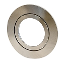 Megatron Plafondinbouwarmatuur DECOCLIC 68MM / GU10 + GU5.3 rond, stijf GU10 IP44, ijzer geborsteld dimbaar