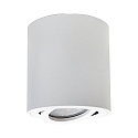 Downlight cilindrisch, draaibaar, bekabeld GU10 IP20, wit dimbaar