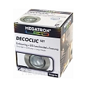 Downlight DECOCLIC rond, draaibaar GU10 IP23, ijzer geborsteld 