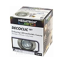 Downlight DECOCLIC rond, dimbaar GU10 IP23, ijzer geborsteld 