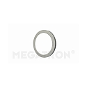 Magnetic decoring COVER UP for LED ceiling luminaire PANO DIM CCT ROUND, brushed steel, for � 16.5cm (MT76111)