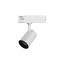 3-fase spot ANGOLO M instelbaar, schakelbaar, focusseerbaar IP20, wit 