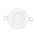 recessed downlight LED PANEL FLAT 85 R SCCT MP round, CCT Switch, switchable, multipower IP44, white 