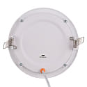 nobil� recessed downlight LED PANEL FLAT 145 R SCCT DIM C round, CCT Switch IP44, white dimmable