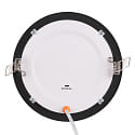nobil� Inbouwdownlight LED PANEL FLAT 145 R SCCT MP rond, CCT Switch, schakelbaar, multipower IP44, zwart 