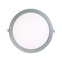 Inbouwdownlight LED PANEL FLAT 300 R 840 350MA PRISM rond, UGR < 19, excl. netvoeding IP20, mat, titaan dimbaar