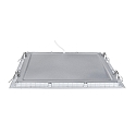 nobil� Inbouwdownlight LED PANEL FLAT 300 Q 830 350MA PRISM hoekig, UGR < 19, excl. netvoeding IP20, mat, titaan dimbaar