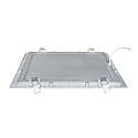 nobil� Inbouwdownlight LED PANEL FLAT 300 Q 830 350MA PRISM hoekig, UGR < 19, excl. netvoeding IP20, mat, titaan dimbaar