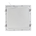 nobil� Inbouwdownlight LED PANEL FLAT 300 Q 830 350MA PRISM hoekig, UGR < 19, excl. netvoeding IP20, mat, titaan dimbaar