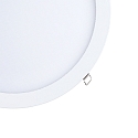 nobil� Inbouwdownlight LED PANEL FLAT 300 R SCCT 350MA PRISM rond, CCT Switch, UGR < 19, excl. netvoeding IP20, wit dimbaar
