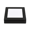 nobil� Onbouwdownlight LED PANEL FLAT 170 Q SCCT DIM hoekig, CCT Switch IP44, zwart dimbaar