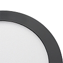 nobil� Onbouwdownlight LED PANEL FLAT 170 R SCCT DIM C rond, CCT Switch IP44, zwart dimbaar