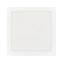 Onbouwdownlight LED PANEL FLAT 220 Q SCCT DIM C hoekig, CCT Switch IP44, wit dimbaar