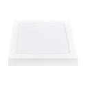 nobil� Onbouwdownlight LED PANEL FLAT 220 Q SCCT DIM C hoekig, CCT Switch IP44, wit dimbaar