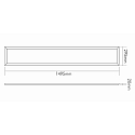 nobil� Pendelarmatuur R3SP UPLIGHT UGR<1 DALI aanstuurbaar, UGR < 19 IP40, wit dimbaar