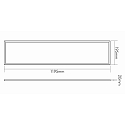 nobil� LED paneel LED PANEL FLAT R2 schakelbaar, 38W down: 2700lm / up: 1200lm 4000K 120� 120� CRI > 80