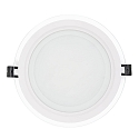 LED paneel LED GLAS PANEL 200R SCCT rond, CCT Switch, dimbaar 14W 1250 / 1350 / 1300lm 3000 / 4000 / 5700K 120� 120� CRI >80