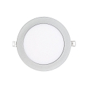 Inbouwdownlight LED PANEL FLAT 130 R SCCT 350MA OPAL rond, CCT Switch, excl. netvoeding IP20, mat, titaan dimbaar