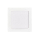 Inbouwdownlight LED PANEL FLAT 130 Q 840 350MA OPAL hoekig, standaard, excl. netvoeding IP20, wit dimbaar
