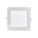 Inbouwdownlight LED PANEL FLAT 130 Q 840 350MA OPAL hoekig, standaard, excl. netvoeding IP20, mat, titaan dimbaar