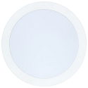 Inbouwdownlight LED PANEL FLAT 130 R 350MA IP44 rond, excl. netvoeding IP44, wit dimbaar