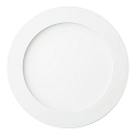 Inbouwdownlight LED PANEL FLAT 190 R DTW 350MA OPAL rond, Dim-To-Warm, excl. netvoeding IP20, wit dimbaar
