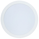 Inbouwdownlight LED PANEL FLAT 175 R 350MA IP44 rond, excl. netvoeding IP44, wit dimbaar
